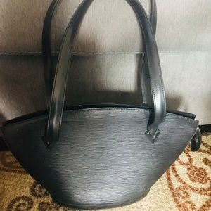 Leather Louis Vuitton bag